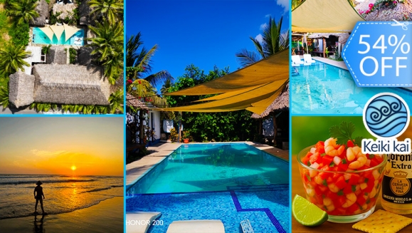 [Image: ¡Paga Q139 en Lugar de Q300 por Day Pass para 2 Personas que Incluye Uso de Instalaciones: Piscina, Terraza y Más + 2 Ceviches Medianos de Camarón + 2 Bebidas a Elección!m]