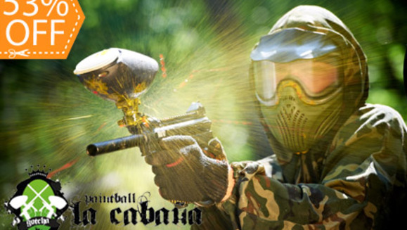 [Image: ¡Paga Q35 en lugar de Q75 por Paquete de Paintball que incluye: 75 Paintballs + Marcadora + Tanque + Loader + Máscara + Chaleco + Overol o Jacket en Paintball La Cabaña!m]