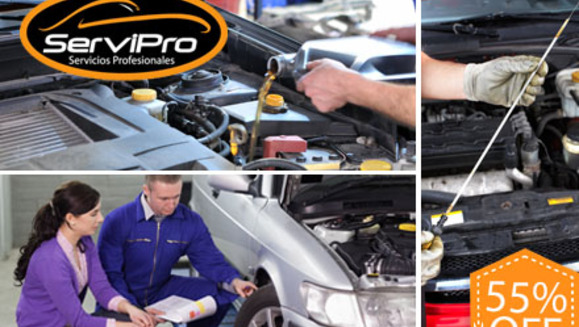 [Image: ¡Paga Q379 en vez de Q850 por Servicio Completo para vehículo que incluye: Cambio de Aceite y Filtro + 4/4 de aceite 20w50 + Alineación y Balanceo en las 4 llantas + Revisión, Limpieza y Ajuste de Frenos + Revisión de 11 puntos en Servipro!m]