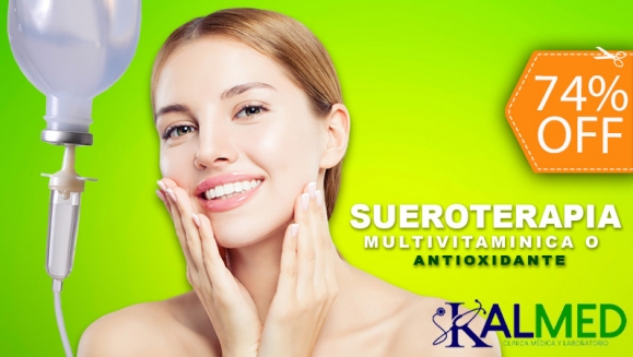 [Image: ¡Paga $26 en Lugar de $100 por 1 Sueroterapia que Revitaliza y Depura tu Organismo, Elige Entre: Hepática, Gastrointestinal, Renal y Más + Consulta General Integral + Toma de Presión Arterial + 50% OFF Examen de Laboratorio a Elección!m]