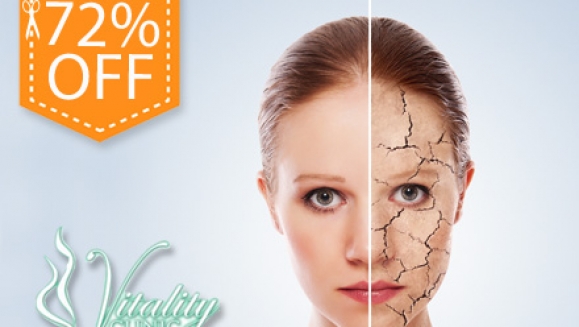 [Image: ¡Paga Q125 en vez de Q450 por Paquete Facial que incluye: Microdermoabrasión + Peeling Enzimático + Exfoliación + Vaporización + Vacumterapia + Mascarilla Pevonia +Serum de Vitamina C + Cremas Finales + Masaje en Rostro y Manos en Vitality Clinic!m]