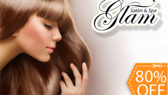 [Image: ¡Paga $20 en vez de $99 por 3 Tratamientos Capilares (Argán, Keratina y Chocolate) + 1 Lavado Spa + Masaje Capilar + 1 Secado o Planchado + Corte o Limpieza de Puntas+ 1 Manicure SPA en Glam Salón! Recibe 25% de descuento adicional en otros serviciosm]