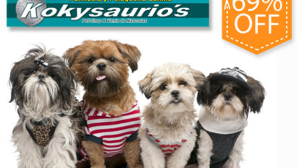 [Image: ¡Paga $15 en vez de $48 por Sesión Veterinaria con: Baño + Corte de Uñas + Limpieza de Glándulas y Orejas + Cepillado de Dientes + Revisión Veterinaria + Desparasitante + Aplicación de Fipronil + Plaquita Personalizada en Veterinaria Kokysaurio’s!m]