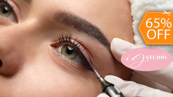 [Image: ¡Paga $35 en Lugar de $99 por Delineado Permanente de Ojos (Superior o Inferior) + Laminado, Depilación y Diseño de Cejas!m]