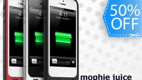 [Image: ¡Paga Q399 en vez de Q800 por Funda con Batería Incorporada Mophie Juice Pack Air para iPhone 5 y iPhone 5S + Cable micro USB + Manual de usuario en Tecnología 2M!m]