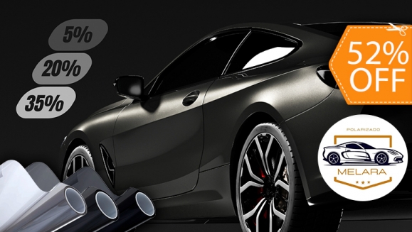 [Image: ¡Paga $36 en Lugar de $75 por Polarizado Automotriz Nano Carbón Para Sedán con Garantía de 3 Años!m]