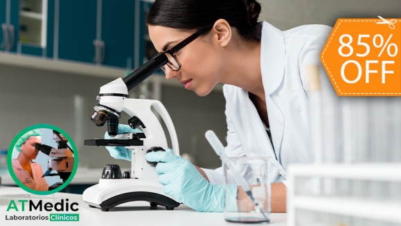 [Image: ¡Paga $18 en Lugar de $120 por 30 Exámenes de Laboratorio Clínico: Glucosa, Colesterol Total, HDL, LDL, VLDL, Triglicéridos, Ácido Úrico, Creatinina, Urea, Heces, Orina y Más!m]