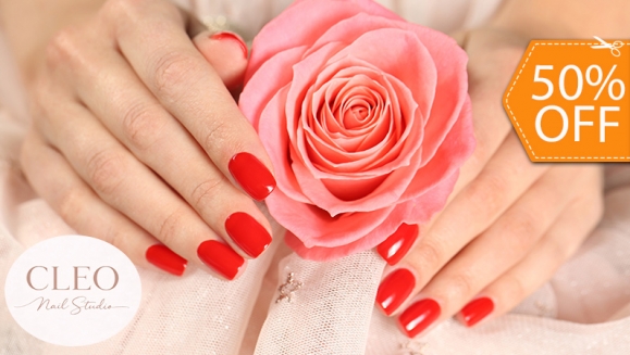 [Image: ¡Paga $10 en Lugar de $20 por Técnica Soft Gel o Rubber + Manicure Express + Aplicación de Esmaltado Permanente OPI o Gelish + Brillo Permanente!m]