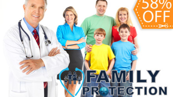 [Image: ¡Paga $50 en lugar de $120 por Membresía Médica Anual para 5 personas que incluye Consultas Médicas Generales y Especializadas a bajo costo, Descuentos en Farmacias y Procedimientos Odontológicos y más en la red de Médicos de Family Protection!m]