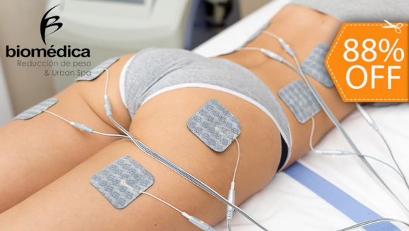 [Image: ¡Paga $24 en Lugar de $200 por 18 Tratamientos para Levantar Glúteos, Reducir Medidas de Piernas, Moldear Las Caderas y Eliminar La Celulitis: 3 Masajes Reductivos + 3 Maderoterapias + 3 Copas Suecas + 3 Tablas Moldeadoras + 3 Térmicos + 3 Nano Frecum]