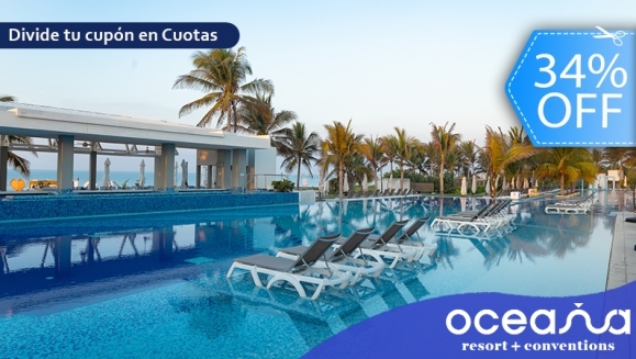 [Image: ¡OFERTA FLASH! ¡Oceana Resort TODO INCLUIDO! ¡Paga Q1,999 en Lugar de Q3,040 por Exclusiva Estadía Familiar para 2 Adultos y 2 Niños (De 0 a 5 Años) en Habitación Doble Standard + Impuestos Incluidos!m]
