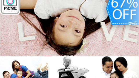 [Image: ¡Paga Q299 en vez de Q899 por Sesión Fotográfica Profesional Ilimitada de 45 Minutos en Set a Elección +1 ampliación 8"x10"+ 1 ampliación 5"x7" + 2 ampliaciones de 4"x6" + diseño de portada de FB + Cd con las mejores fotos en Picme Studio!m]