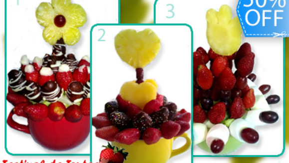 [Image: ¡Paga Q125 en lugar de Q250 por Arreglo Frutal de 40 Pinchos en Festival de Frutas!m]