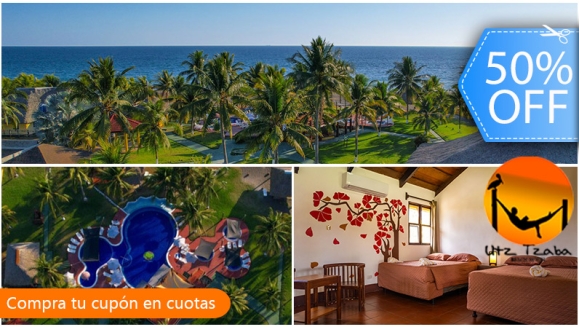 [Image: ¡FLASH SALE! ¡Paga Q599 en Lugar de Q1,200 por Estadía en Monterrico que Incluye: 1 Noche para 2 en Habitación Doble + 2 Desayunos + Impuestos y Más!m]