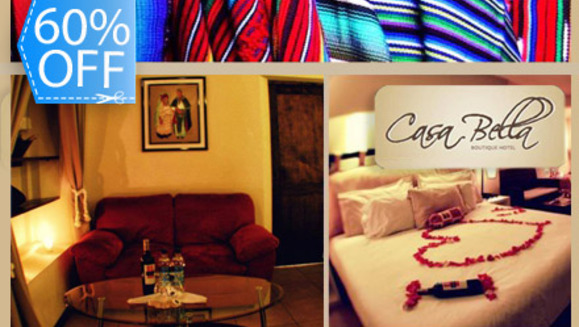 [Image: ¡Paga Q520 en lugar de Q1300 por Estadía de una noche para 2 personas con impuestos incluidos + 2 Desayunos Típicos + Decoración con Pétalos de Rosas y Velas + Botella de Appletizer y boquitas en Hotel Casa Bella, Antigua Guatemala!m]