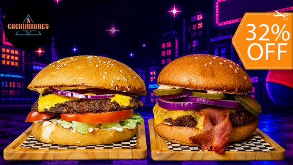 [Image: ¡Flash Sale a la Vista! ¡Paga $13 en Lugar de $19 por 2 Hamburguesas de Carne a Elección, entre: “La Ness” o “La Mario" + 2 Papas Fritas + 2 Sodas + 1 Hora de Juego de Nintendo Switch, PS5 y XBOX!m]