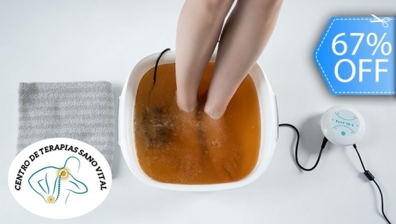 [Image: ¡Bienestar y Relajación! ¡Paga Q99 en Lugar de Q300 por 2 Sesiones de Desintoxicación Iónica + Masaje Linfático de Piernas Completas + Reflexología!m]