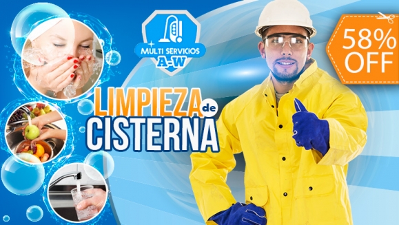 [Image: ¡Paga $23 en Lugar de $55 por Limpieza y Desinfección de Cisterna!m]