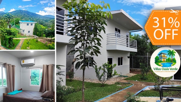 [Image: ¡Vivan Una Noche Especial! ¡Paga $52 en Lugar de $75 por Estadía Para 2 Personas en Villa Totalmente Equipada, Salcoatitán, Sonsonate + 2 Desayunos Típicos!m]