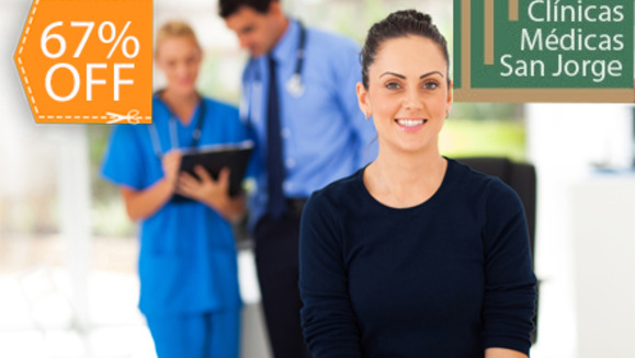 [Image: ¡Paga $18 en lugar de $55 por Toma de Citología + Ultrasonografía + Consulta Ginecológica en Clínicas Médicas San Jorge!m]