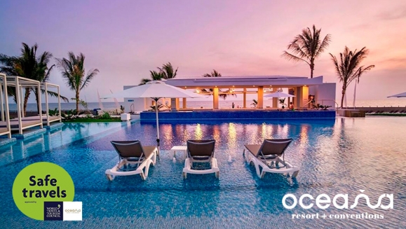 [Imagen:¡Oceana Resort TODO INCLUIDO! ¡Paga Q1,999 en Lugar de Q3,040 por Exclusiva Estadía Familiar para 2 Adultos y 2 Niños (Menores de 5 Años) en Habitación Superior + Impuestos Incluidos!]