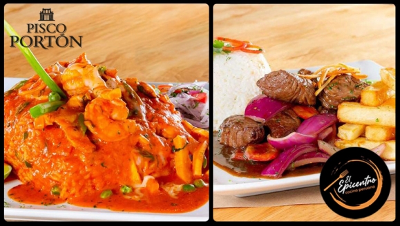 [Image: ¡Paga Q159 en Lugar de Q310 por Banquete Peruano con 2 Platos a Elección entre Ceviche, Arroz con Mariscos, Chufa de Mariscos, Lomo Saltado, Chicharrón de Pescado o Tiradito Clásico + 2 Bebidas Naturales, 2 Chilcanos o Cervezas!m]