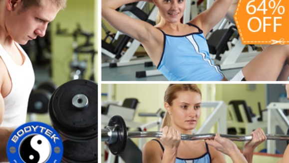 [Image: ¡Paga $20 en lugar de $55 por 1 Mes Completo de Gimnasio de BodyTek Fitness Center!m]