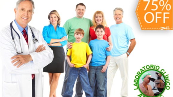 [Image: ¡Paga $25 en lugar de $102 por un Chequeo Médico de 15 exámenes en Laboratorios Clínicos ATMedic!m]