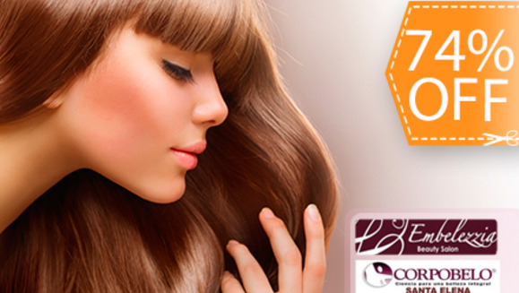 [Image: ¡Paga $25 en lugar de $95 por Tratamiento Premium de Botox Capilar + Tratamiento Premium de Keratina + 1 Ampolleta de Aceite de Argán + 2 Lavados Spa + 2 Planchados o Secados + 1 Limpieza de Puntas en Embelezzia Beauty Salón!m]