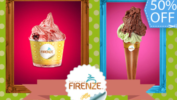 [Image: ¡Refresca tu paladar! ¡Paga Q23 en lugar de Q46 por 2 Conos o 2 Vasos de 4 onz a Elección en Firenze Gelateria Paseo Cayalá!m]