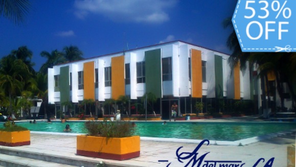 [Image: ¡Paga Q235 en lugar de Q500 por Estadía hasta para 3 Adultos y 2 Niños en Habitación Doble o Triple con Impuestos Incluidos en Hotel Santa María del Mar!m]