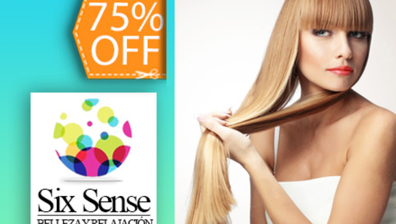 [Image: ¡Sin importar largo y volumen! ¡Paga $39 en lugar de $159 por Alisado Brasileño Liso Extreme + Lavado Desintoxicante + Corte de Puntas + Tratamiento Sellador en Six Sense!m]