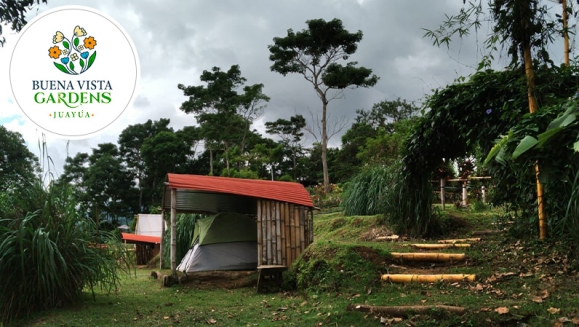 [Image: ¡Paga $19.99 en Vez de $39.99 por Camping para 2 que Incluye: 2 Entradas al Ecoparque + Tienda de Campaña + 2 Colchonetas + 2 Desayunos + Fogata + Guía de Senderismo + Uso de Juegos de Madera y Cuerda, Columpios y Piscina!m]