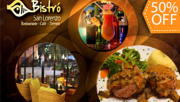 [Image: ¡Paga $12 y consume $24 en Todo el Delicioso Menú de Bistró San Lorenzo!m]