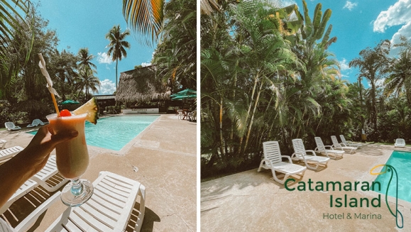 [Imagen:¡Una Noche en El Caribe Guatemalteco! ¡Paga Q629 en Lugar de Q1,047 por Estadía para 2 Personas en Bungalow Privado + Traslados en Lancha + Parqueo + Impuestos en Catamaran Island Hotel!]