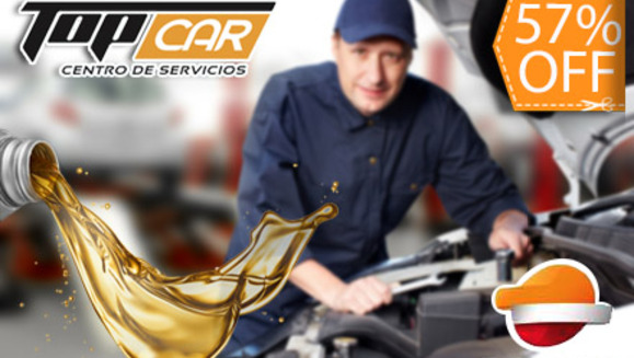 [Image: ¡Paga $26 en lugar de $60 por Cambio de 4/4 Aceite REPSOL 20W50-BL + Filtro de Aceite Convencional + Limpieza de Filtro de Aire + Inspección de Frenos + Inspección de Dirección y Suspensión + Revisión de Carga de Batería en Top Car San Benito!m]