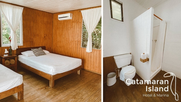 [Imagen:¡Una Noche en El Caribe Guatemalteco! ¡Paga Q629 en Lugar de Q1,047 por Estadía para 2 Personas en Bungalow Privado + Traslados en Lancha + Parqueo + Impuestos en Catamaran Island Hotel!]