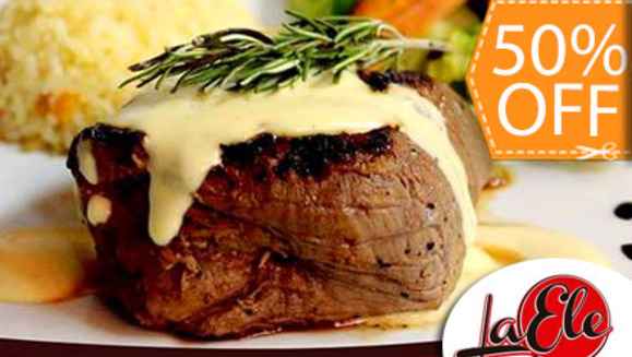 [Image: ¡Paga $12 y Consume $24 en Todo el Delicioso Menú de Restaurante LaEle!m]