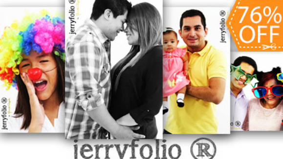 [Image: ¡Paga $23 en lugar de $99 por Sesión Fotográfica Profesional o Funshoot + 7 Impresiones + CD con las Mejores Fotografías Editadas en Jerryfolio Photo Studio! Recibe 2 Maquillajes para la sesión en Jagüey Spa.m]