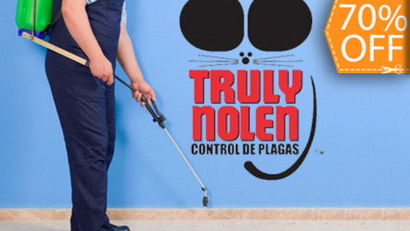 [Image: ¡Paga $18 en lugar de $60 por Control de Plagas de Insectos Voladores y Rastreros (Hormigas, Cucarachas, Arañas, Zancudos, Moscas) con Truly Nolen!m]