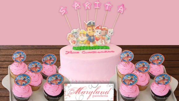 [Image: ¡Paga $30 en Lugar de $60 por Pastel Redondo de 20 Porciones con Relleno a Elección + Plaquita de Dulce + 10 Cupcakes con Pin Personalizado! ¡Solo 103 Disponibles!m]
