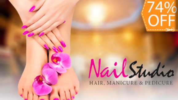 [Image: ¡Paga $14 en lugar de $55 por Maquillaje Permanente y Parafina en Manos y Pies + Manicure + Pedicure Spa en Nail Studio!m]
