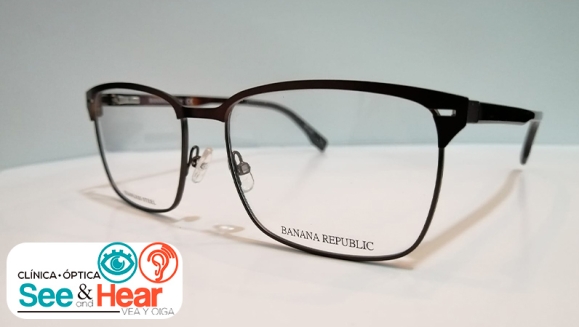 [Image: ¡Paga $110 en Lugar de $290 por Aro Banana Republic o Liz Claiborne + Lentes Blauk de Akkurat (Filtro para Luz Azul-Violeta de Dispositivos Electrónicos) + Examen Visual + Paño de Limpieza y Estuche + Examen de Audiometría!m]