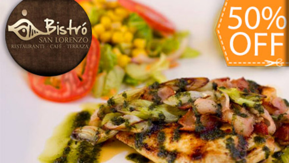 [Image: ¡Paga $12 y consume $24 en Todo el Delicioso Menú de Bistró San Lorenzo!m]