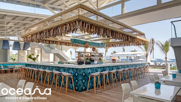 [Imagen:¡Paga Q628 en Lugar de Q800 por DayPass en Oceana Resort que Incluye: Desayuno y Almuerzo Buffet + Snacks Mañana y Tarde + Bebidas Ilimitadas Alcohólicas y No Alcohólicas! ¡Aplica para todos los días!]