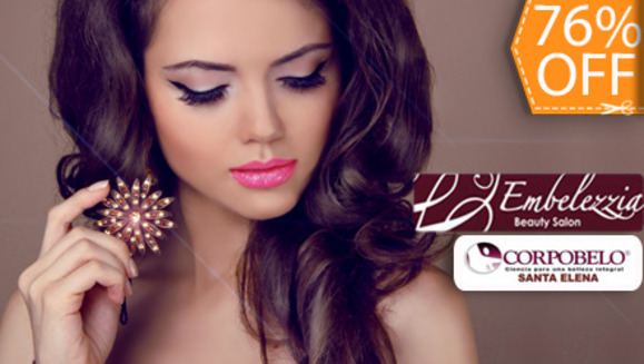 [Image: ¡El Botox Capilar llegó! ¡Paga $20 en lugar de $84 por Tratamiento Premium de Botox + Lavado + Ampolleta de Argán + Limpieza de Puntas + Planchado + Manicure + Pedicure + Parafina + Maquillaje de uñas en Manos y Pies en Embelezzia Beauty Salon!m]