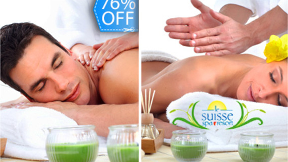 [Image: ¡Paga Q189 en lugar de Q790 por Día de Spa (Sauna, Jacuzzi e Hidroterapia Ilimitado) + Nuevo Masaje  Samunprai + Mascarilla Mineralizante + Té Relajante en Le Suisse Spa!m]