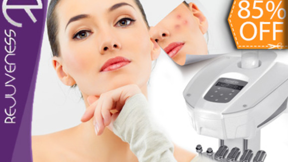 [Image: ¡Paga $90 en lugar de $590 por Tratamiento contra Acné, Manchas y Envejecimiento Facial que incluye: 4 Limpiezas Especializadas, 4 Sesiones de Luz Led con DERMAMAX y 4 Tratamientos para Cicatrizar Brotes Inflamados en Rejuveness Center!m]