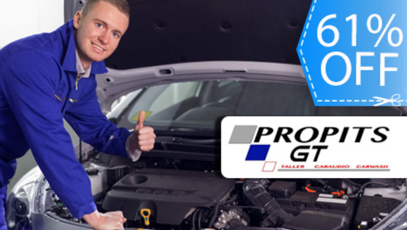 [Image: ¡Paga Q275 en lugar de Q700 por Cambio de Aceite y Filtro + Revisión de Frenos + Revisión de Tren Delantero y Escape + Revisión y Limpieza de Filtro de Aire + Revisión de Fugas + Revisión de Fajas y Más en Propits GT!m]