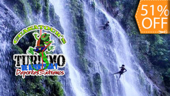 [Image: ¡Paga $17 en lugar de $35 por un Emocionante Tour de Canyoning en Cascada con Guanatours!m]